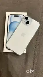 Iphone 15 blue some dents and scratches