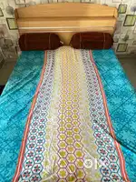 double bed with box