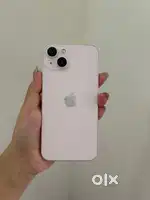 PINK IPHONE 13, without box ₹30,000 (can negociate)