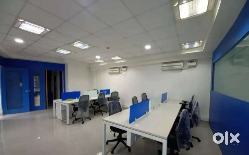 BOSS CABIN WORK-STATION-15 FURNISHED OFFICE AT RENT PALASIYA INDORE