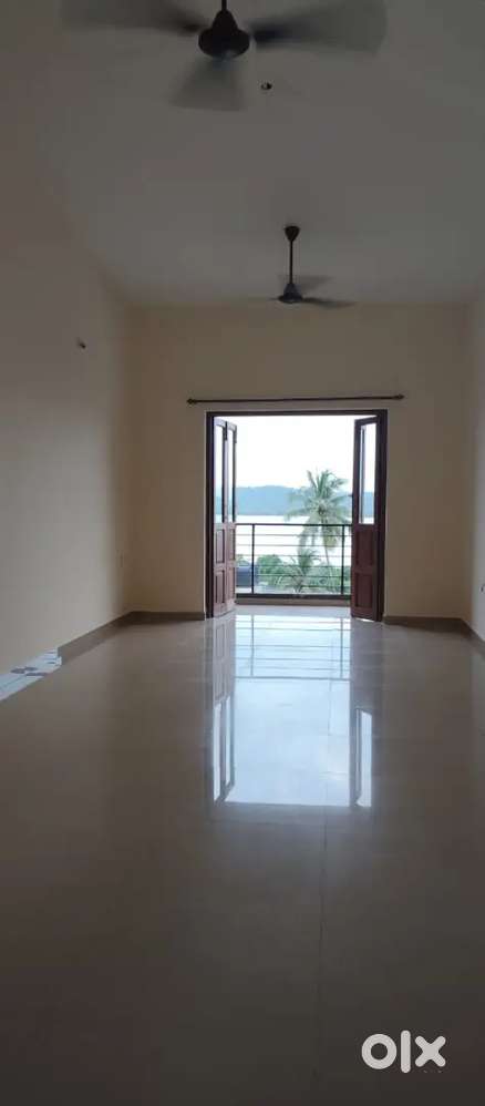 2bhk flat with river view for sale in Ribandar (1 Cr )