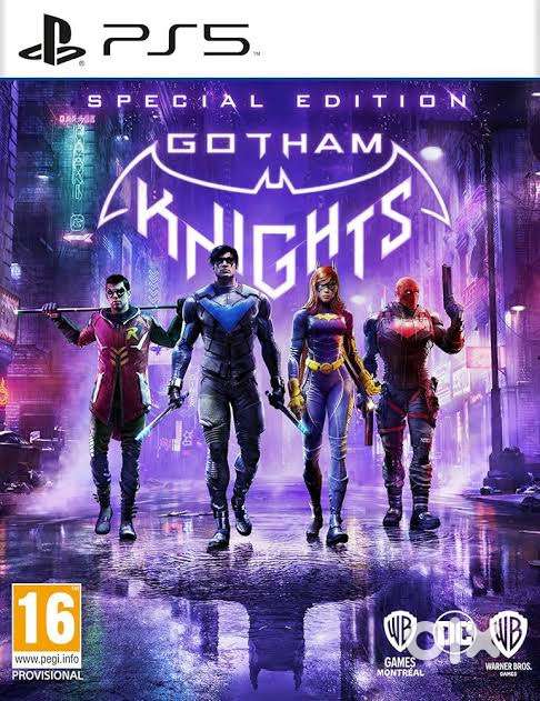 Ps5 cd gotham knights /rentel