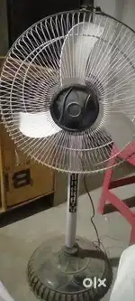 Big Solar and Battery Fan