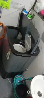 Fridge, washing machine,aur hand made original mattress big size