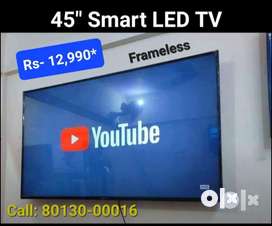 45 Smart LED TV Android Frameless model- Cash on delivery