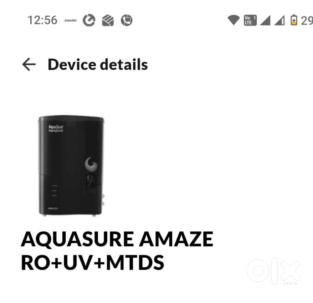 Water Purifier RO- Eureka Forbes