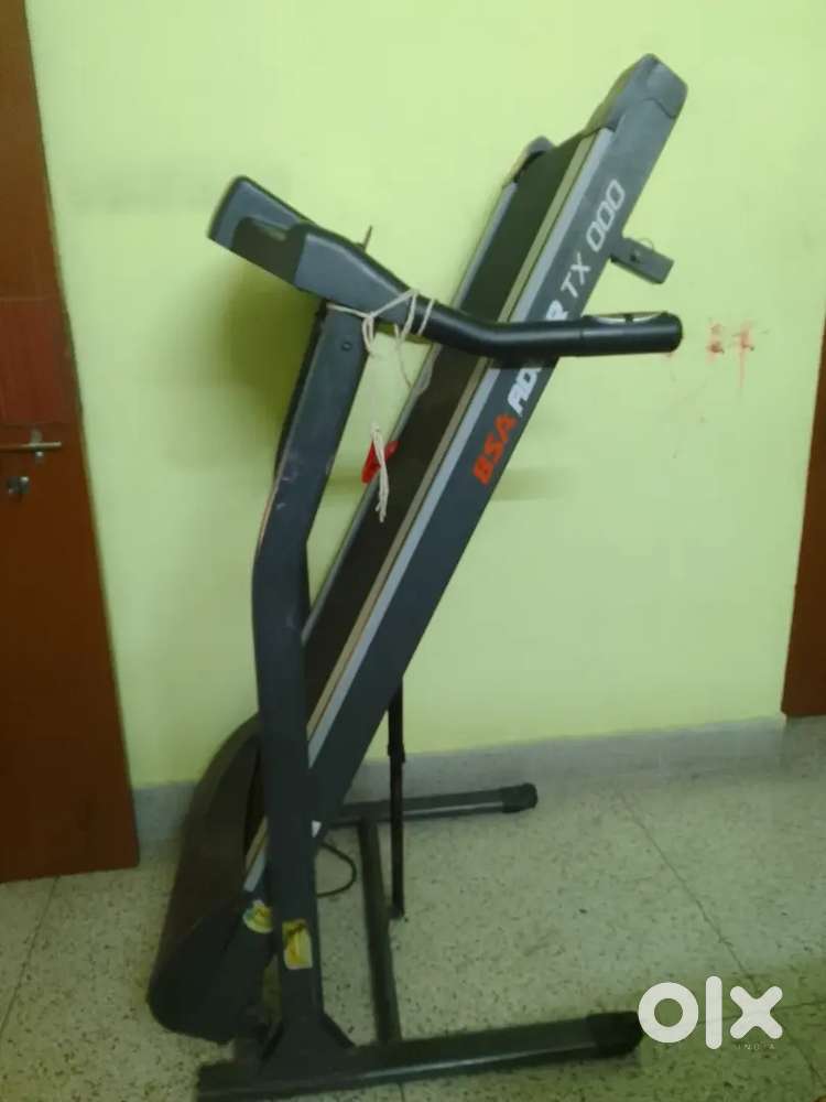 Motorized trademill and crosstrainer