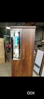 Wardrobe with storage boxes