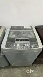LG washing machine fully automatic top load with warranty 1 year old