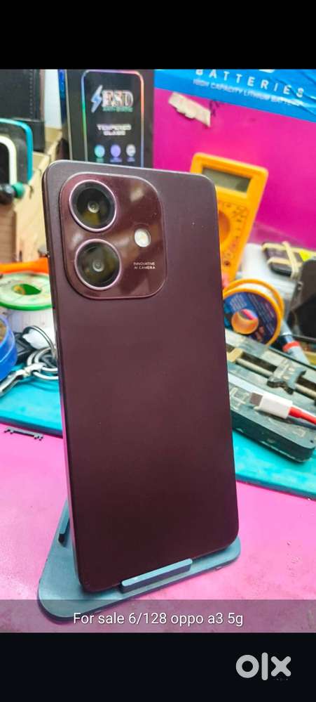 Oppo A3 5g 6/128 under warranty rs.8000