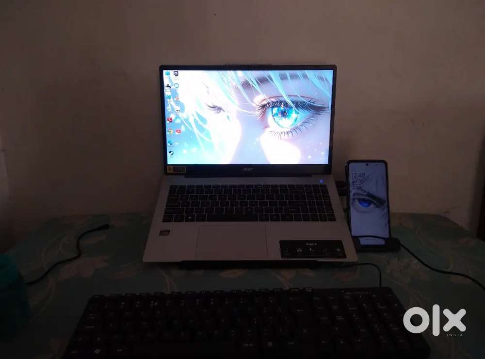 Acer asp 15 ryzen 5 7430u 16 ram 512gb ssd ips display backlight keybd