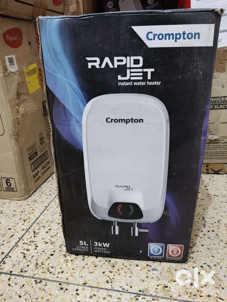 100% Brand New Crompton 5 LTR Instant Geyser