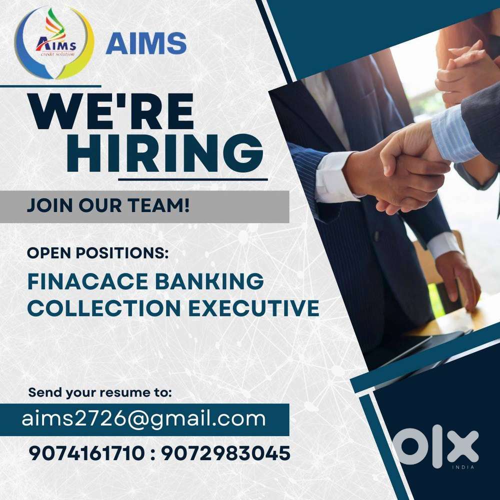 finacace banking collection executive in UDUPI