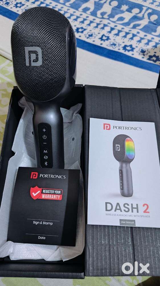 Portronics Dash 2 Wireless Bluetooth Karaoke Mic