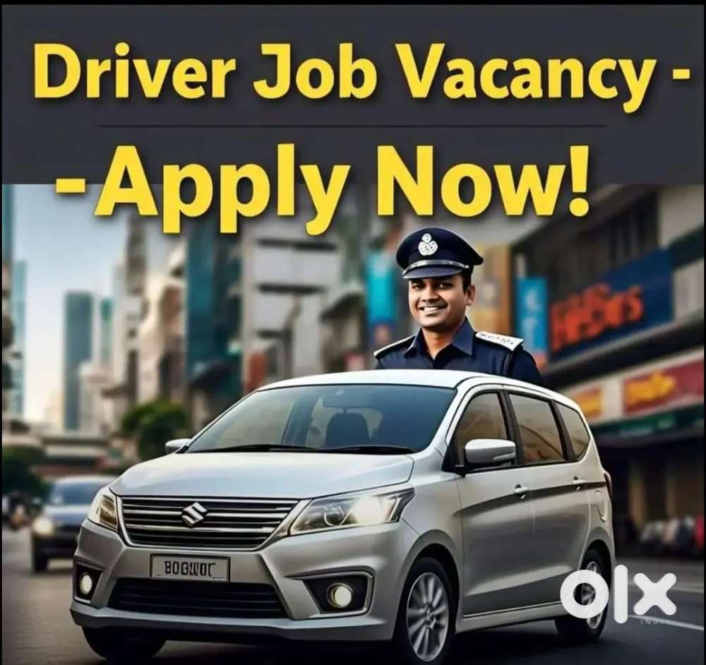 Driver vacancy for company pickup drop service on Ertiga