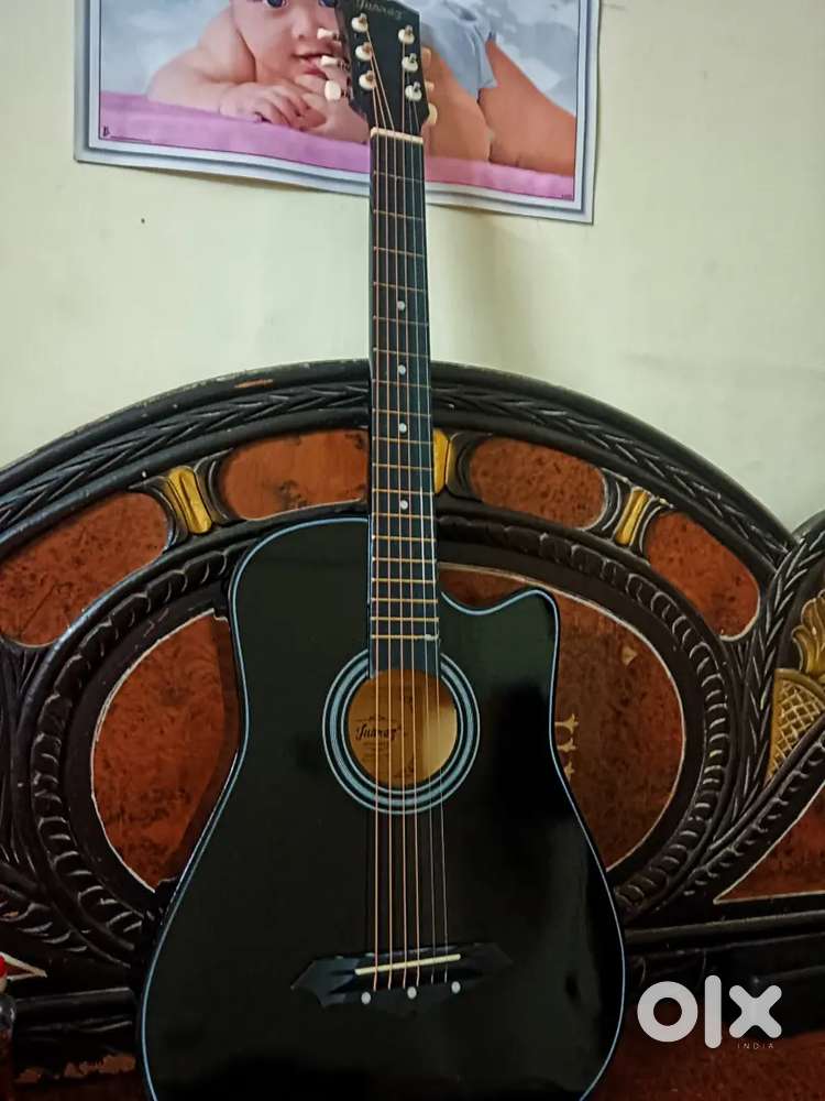 Juârez Acoustic Guitar Kit, JRZ38C/BK 38 Inch Cutaway, 038C  Black