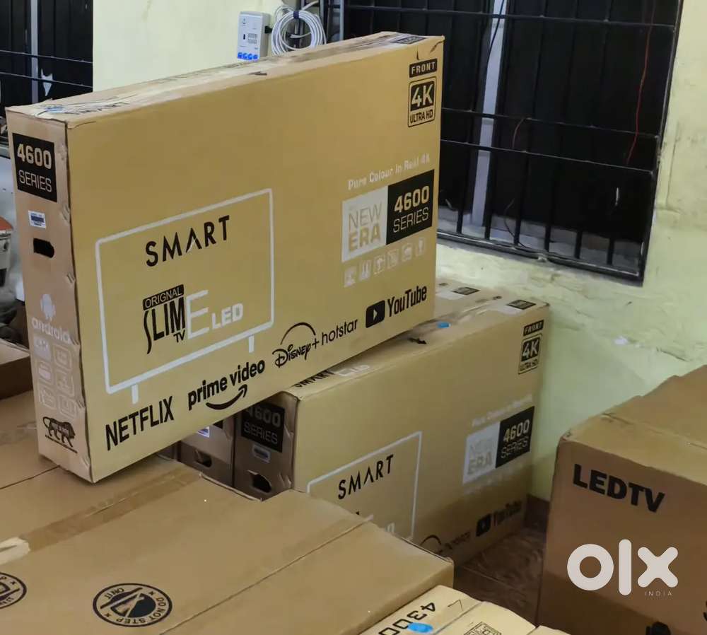 40 inch sony smart Android frameless oled 4k 3yr display waranty 12500