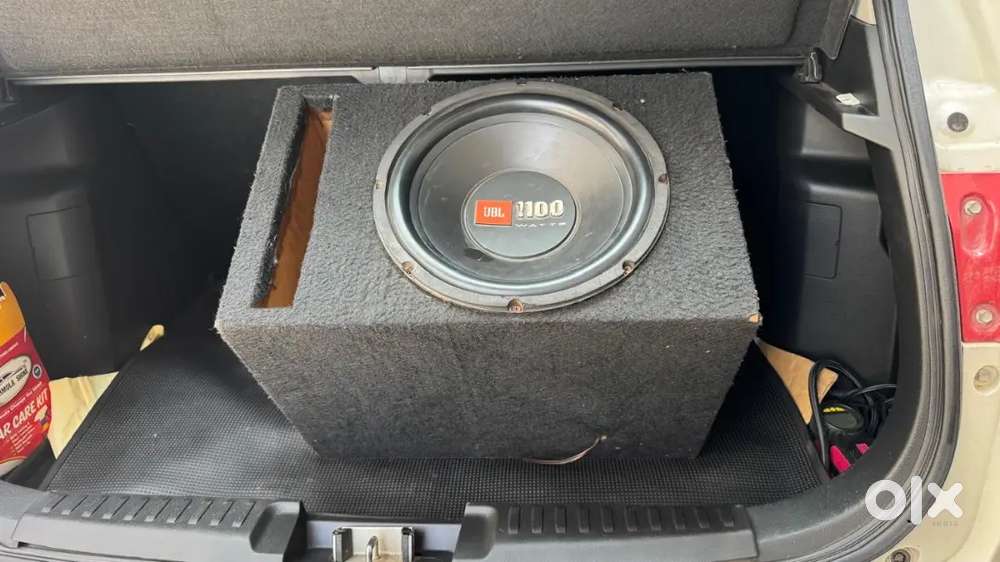 JBL 12 boofer & Heavy box && 2 channel Amp