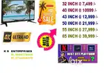 55 INCH SMART LED TV @ 27,999 /-
