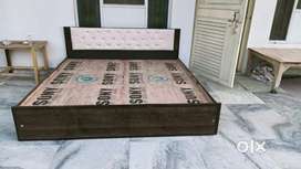New low height double bed without storage
