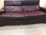 Leather sofa