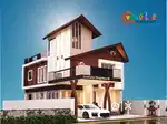 Land with banglo completed well getted society