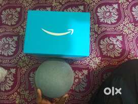 Alexa 4th Gen (Blue) Premium Sound with Dolby Atmos With Box & Charger
