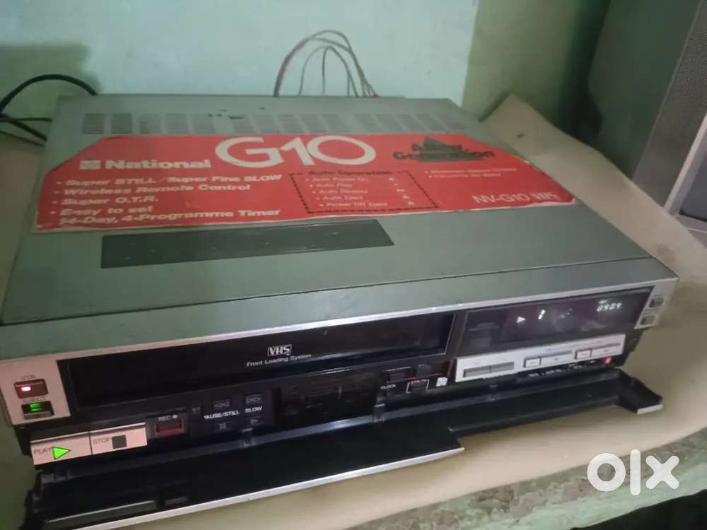 National VHS VCR VCP G10