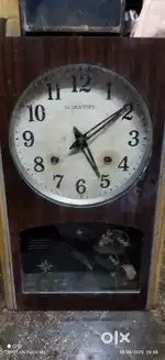 Vintage wall clock & wrist watch