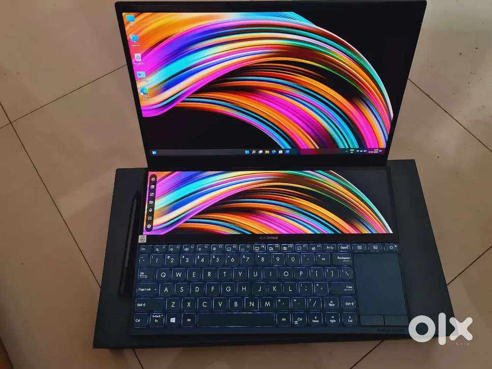 laptop asus zenbook Duo Intel Core i5-10510U 10th Gen thin dual screen