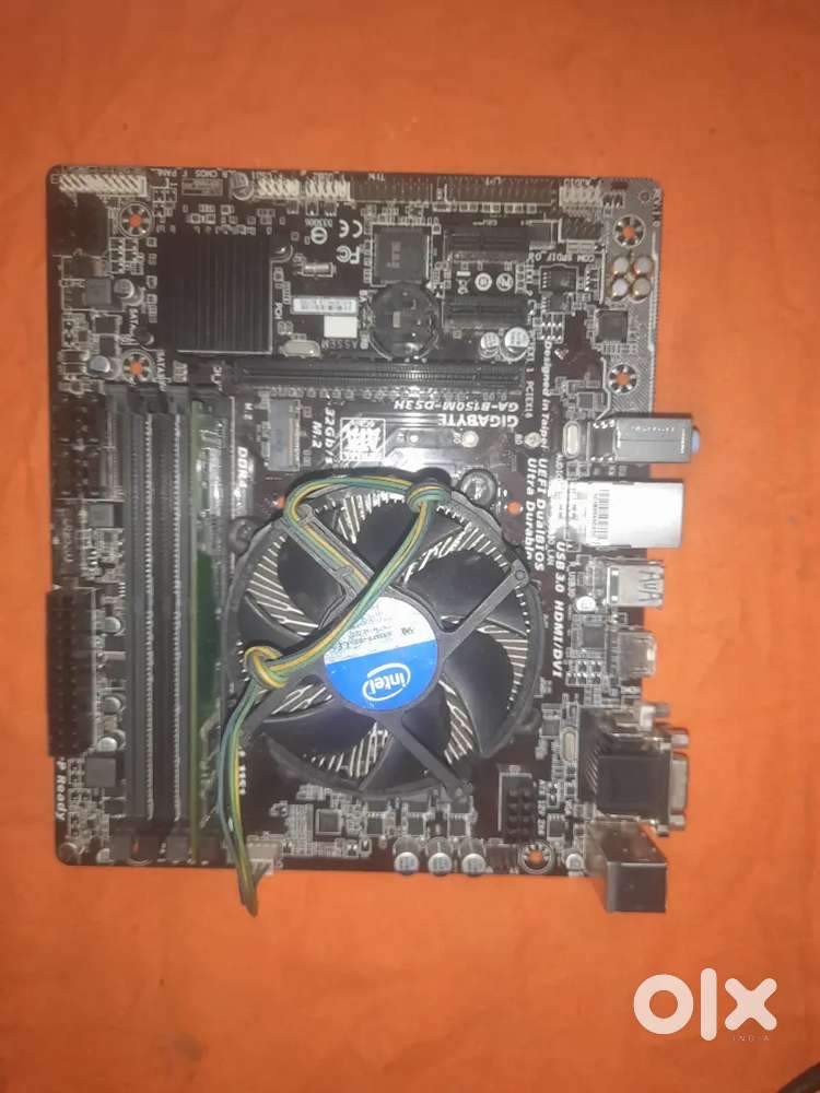 Gigabyte GA-B150M-DS3H.  Motherboard