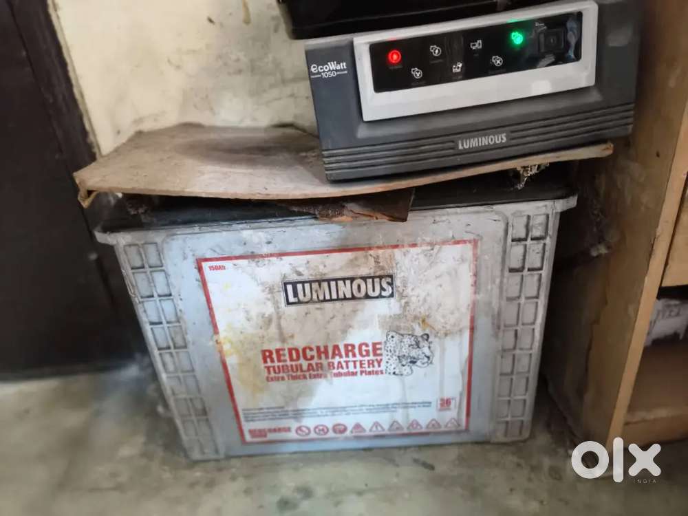 Inverter luminous 10000 wat battery good condition