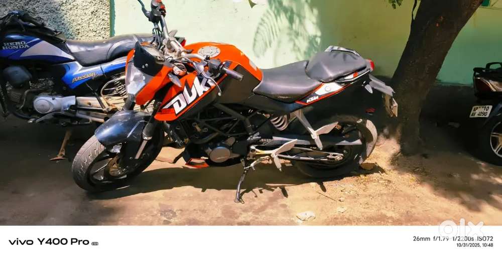 Duke 200 running condition urgent sale no time paas please