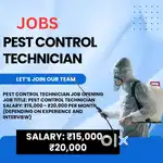 Pest Control Technician
​- Fresher May Apply