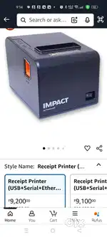 Brand new impact reciept printer for sale