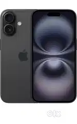 Iphone 16 black 128 gb brand new sealed box full one year warranty
