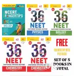 COMPLETE NEET PREPARATION SET, NCERT FINGERTIPS, MTG NEET 36 PYQ BOOK