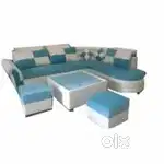Super discount buy new sofa 8499, L size sofa 13990/-EMI on bajaj
