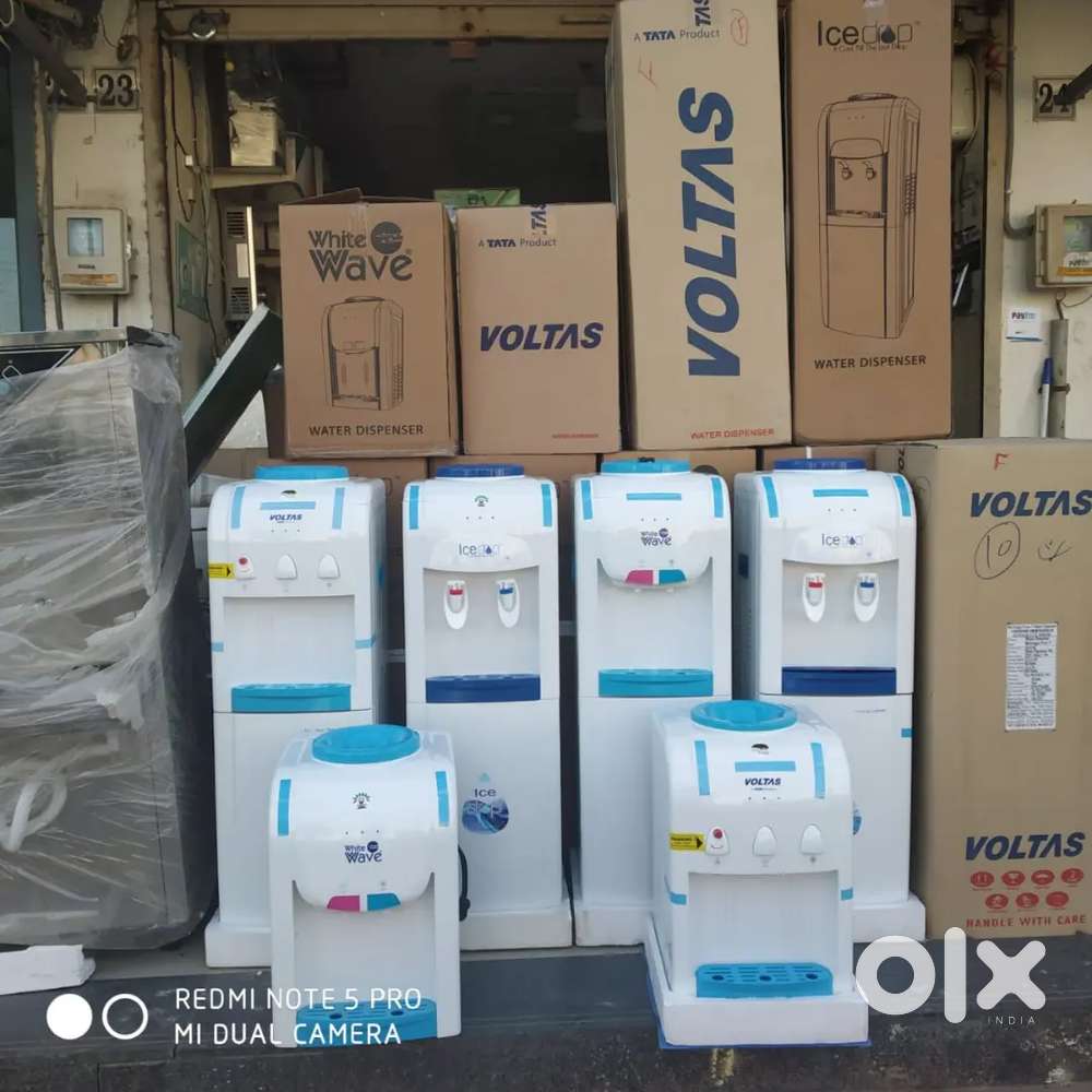 Water Dispenser, Standing, Hot & Normal, Silver & Grey Stainless Steel