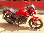 Hero Hunk 150 Red Colour Motorcycle Bike