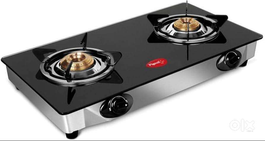 Glass Gas Stove (2 Burner) for Sale