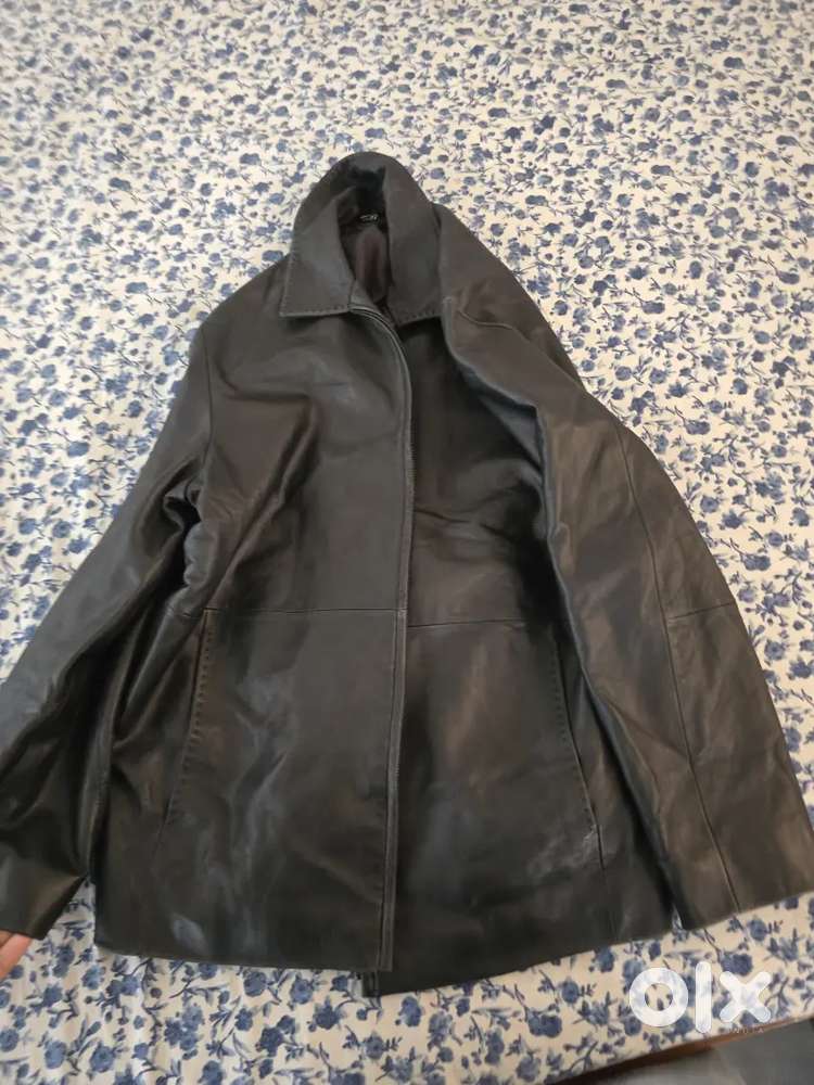 Luxury Paco Rabanne Men's Leather Jacket Good Condition