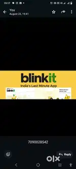 Hiring for visakhapatnam blinkit delivery boy job