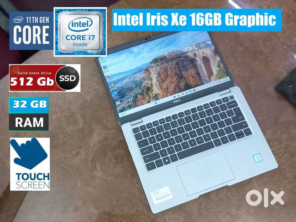 Dell i7 11th Gen  Touch Laptops with 32gb Ram Hp Lenovo also available