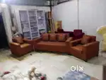 Brand New Brown Sofa Set