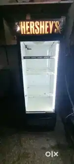 345 litre shop fridge