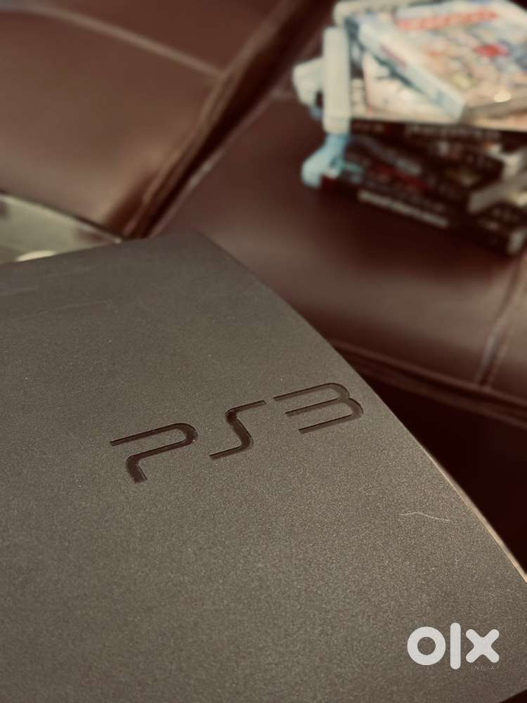 PS3 With Controller and 7 Games For Sale