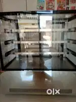 Cake Counter and Fridge