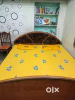 King size double bed with mattress