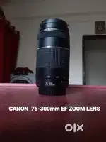 Canon 75-300mm EF ZOOM LENS